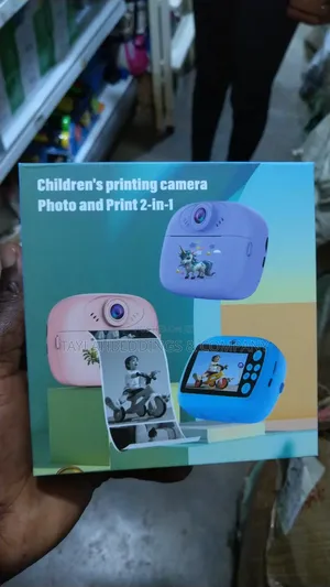 Kids Camera Instant Print, 1080p Hd Digital Camera for Boys Girls