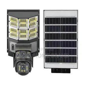 Solar Powered Floodlight Street Light With 4g Camera Solar