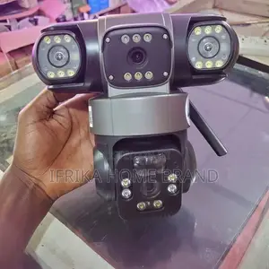 V380 Pro 4g Sim 3-Lens Ip Camera, a Versatile Outdoor Surveillance