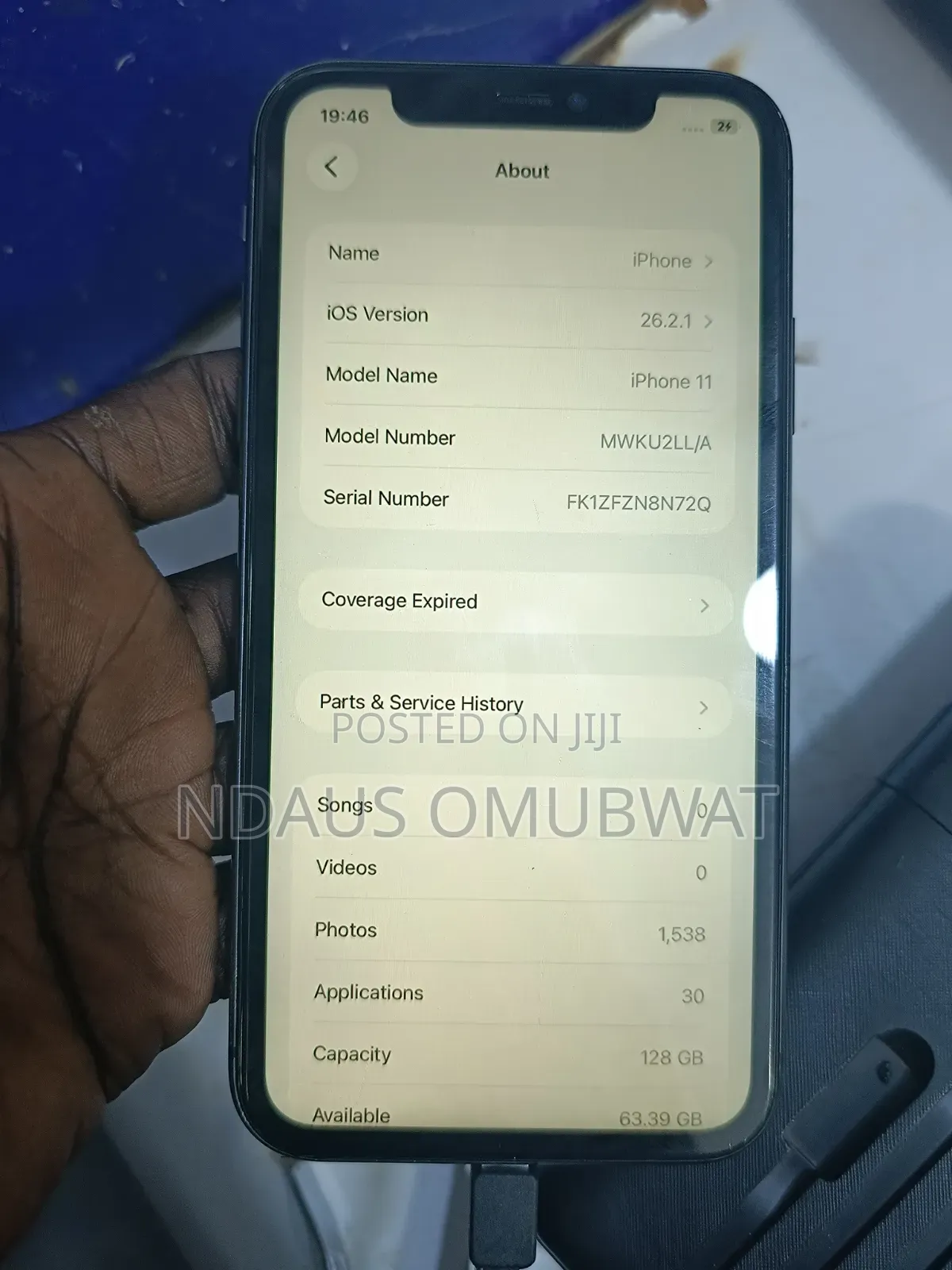 Apple iPhone 11 128 GB Black