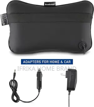 Neck Back Massager Pillow With Shiatsu Kneading Massage Heat Functio