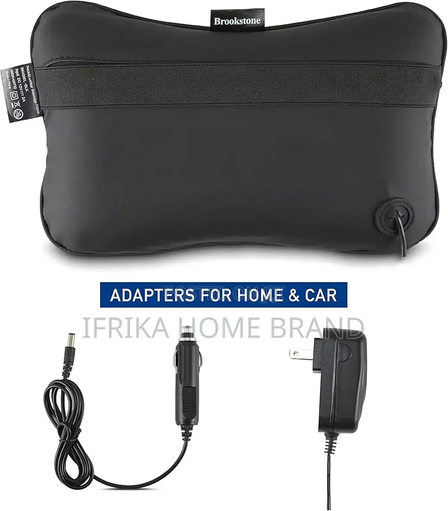 Neck Back Massager Pillow With Shiatsu Kneading Massage Heat Functio