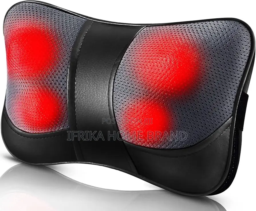 Neck Back Massager Pillow With Shiatsu Kneading Massage Heat Functio