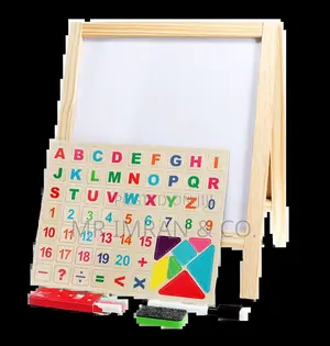 2-in-1 Wooden Tabletop Easel