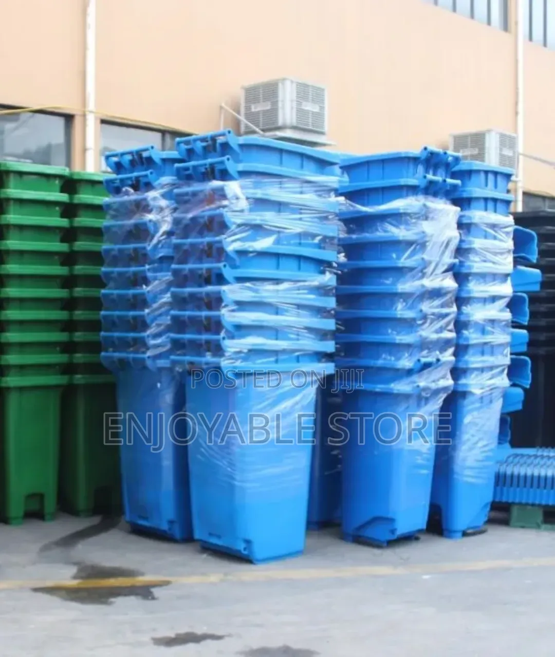Fully Stocked 240liters Plastic Dust Bins Plastic Dust Bins