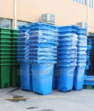 Fully Stocked 240liters Plastic Dust Bins Plastic Dust Bins