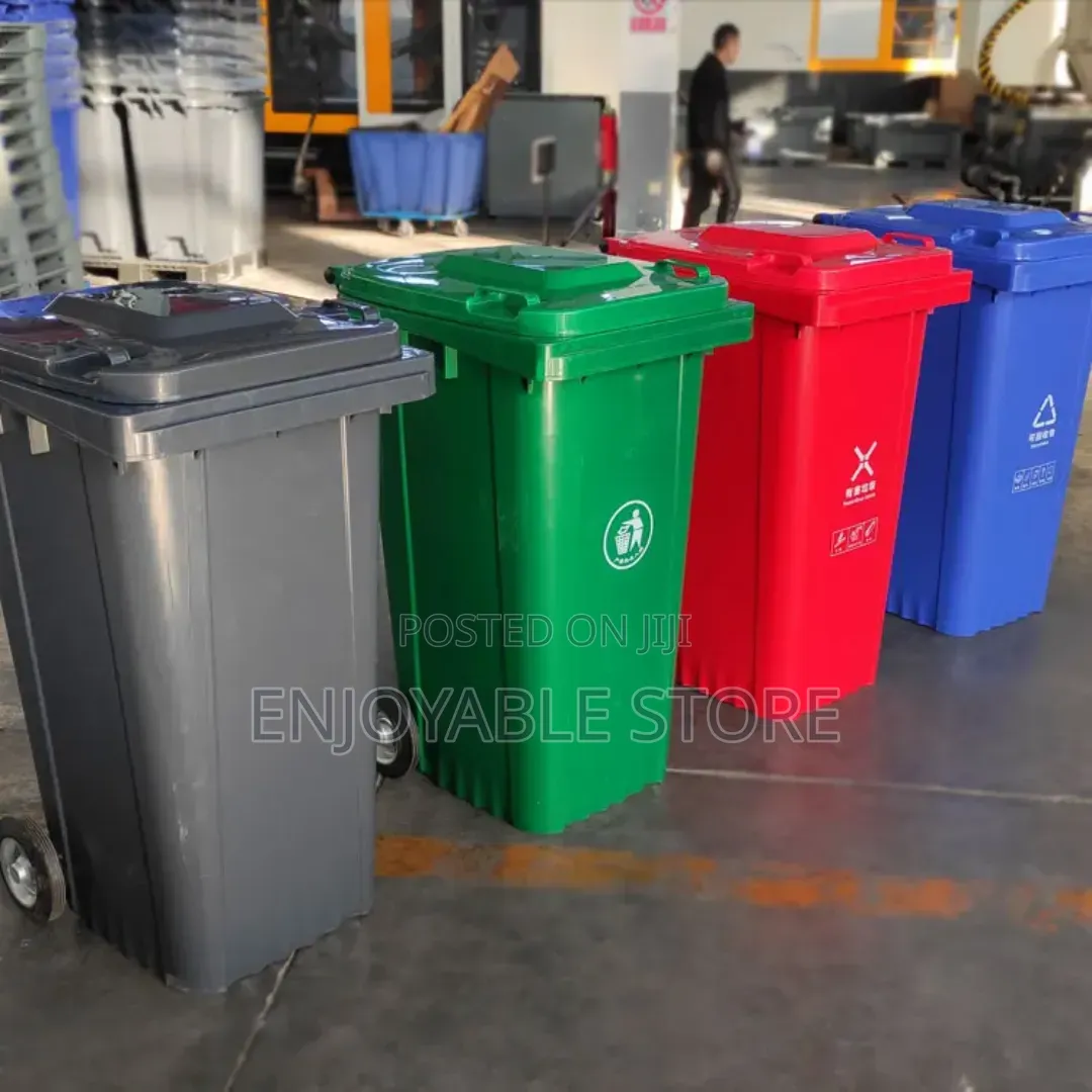 120ltrs Wheeled Plastic Dust Bins Plastic Dust Bins