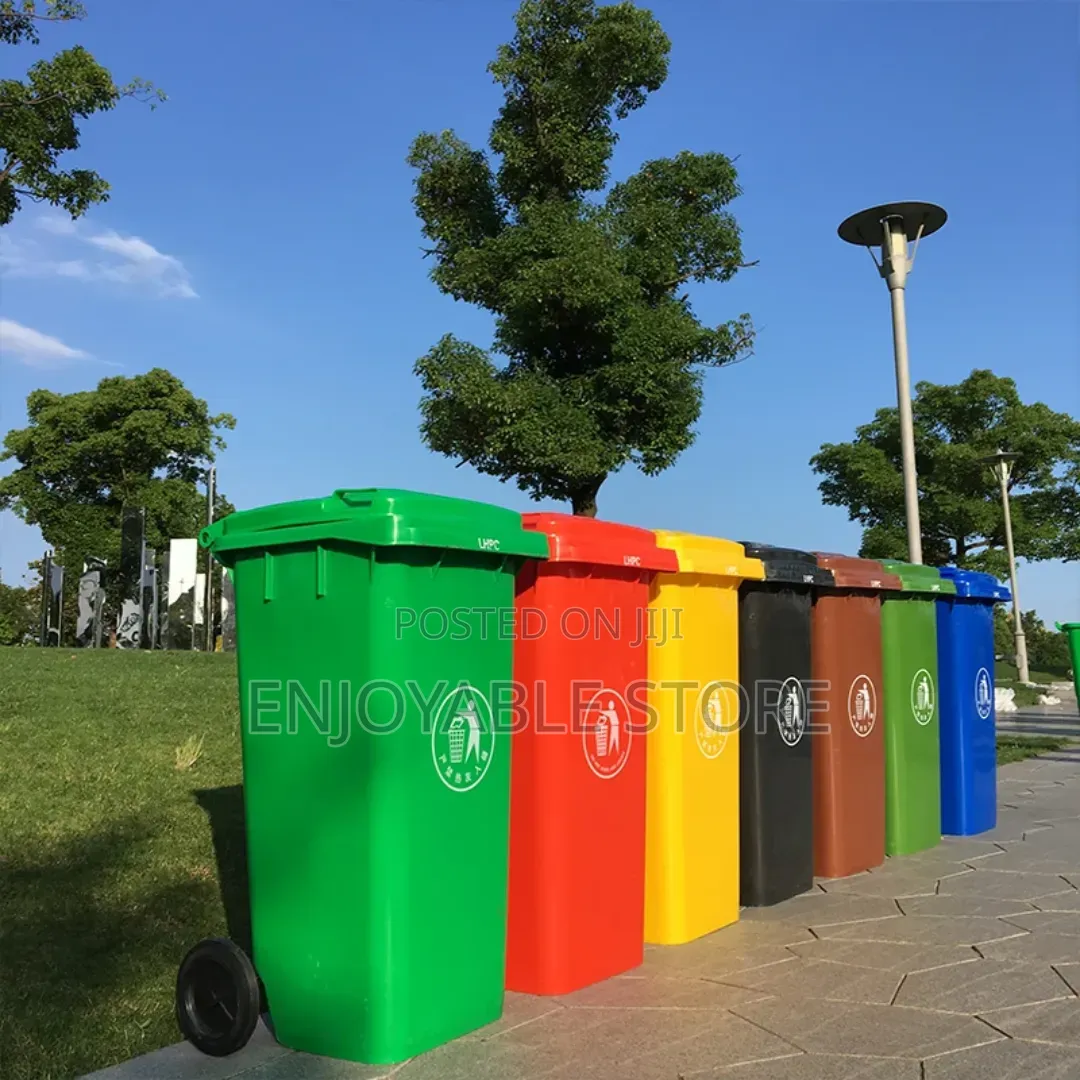 120ltrs All Colors Plastic Dustbins Plastic Dustbins