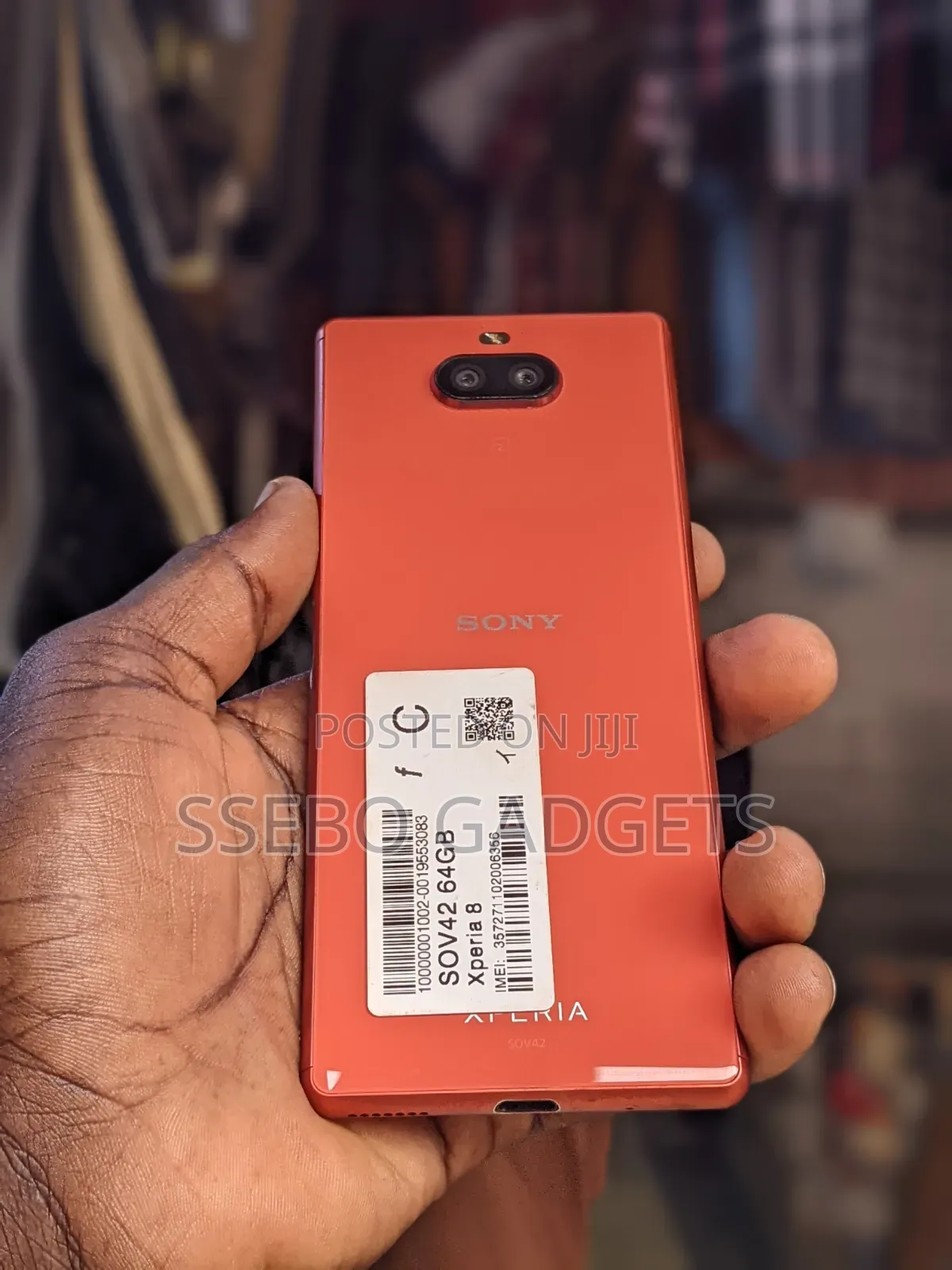 Sony Xperia 8 SOV42 64 GB Red