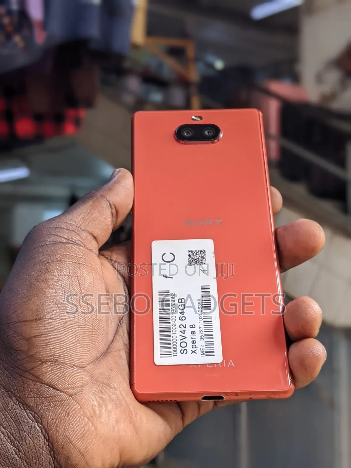 Sony Xperia 8 SOV42 64 GB Red