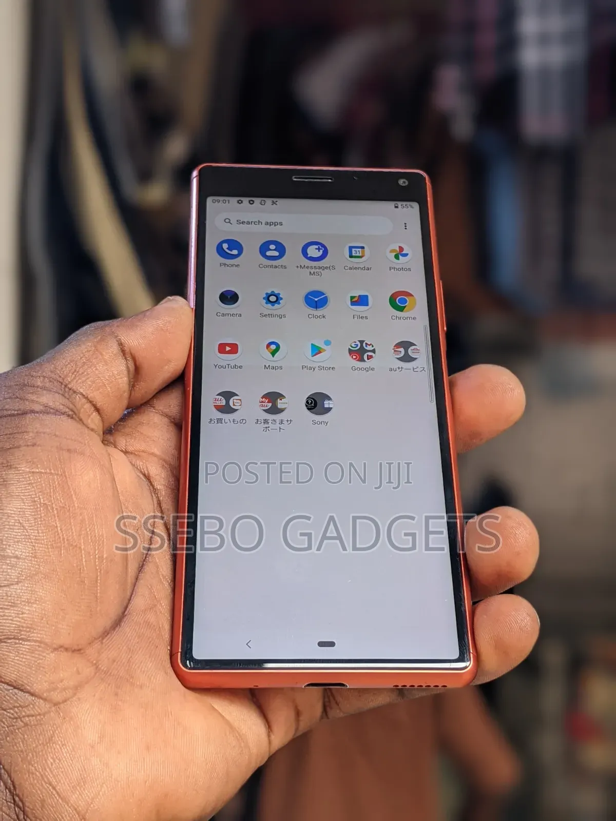 Sony Xperia 8 SOV42 64 GB Red