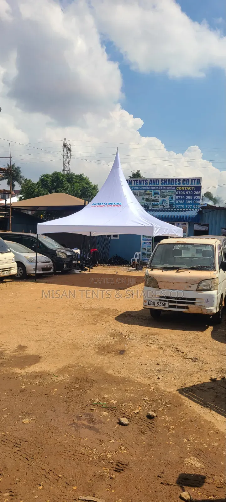 Well Labeled 50 Seater Tent