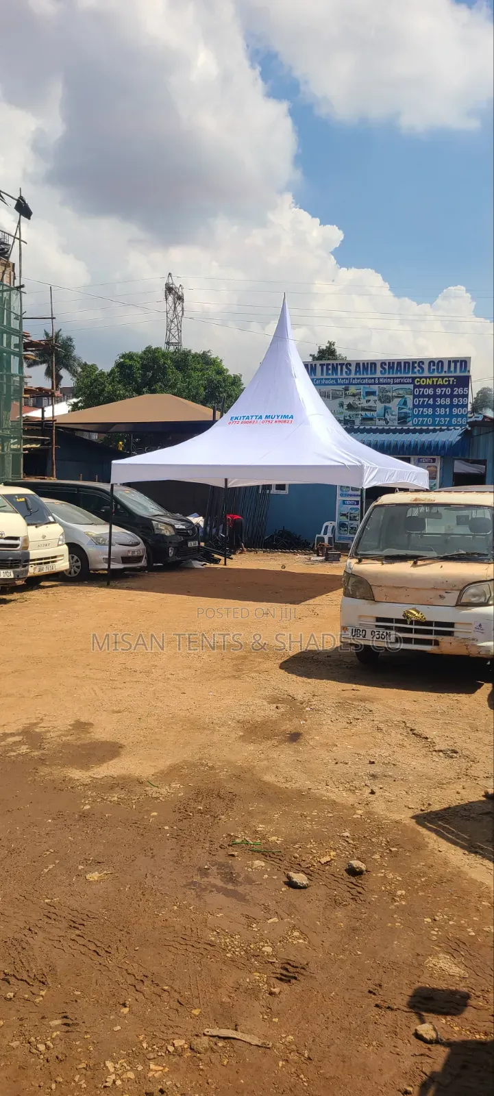 Well Labeled 50 Seater Tent