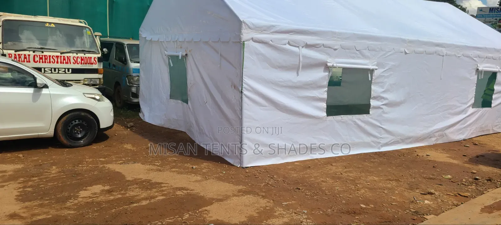Closed Church Tent