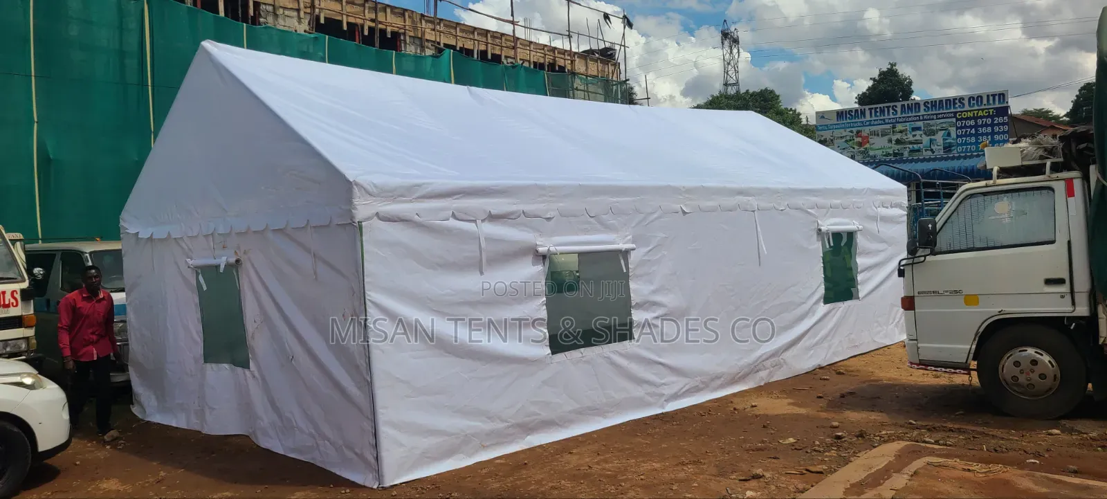 Closed Church Tent