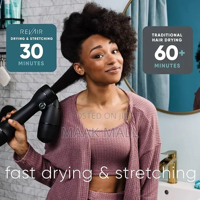 Revair Reverse-Air Dryer, Vacuum Hair Dryer for All Hair Types