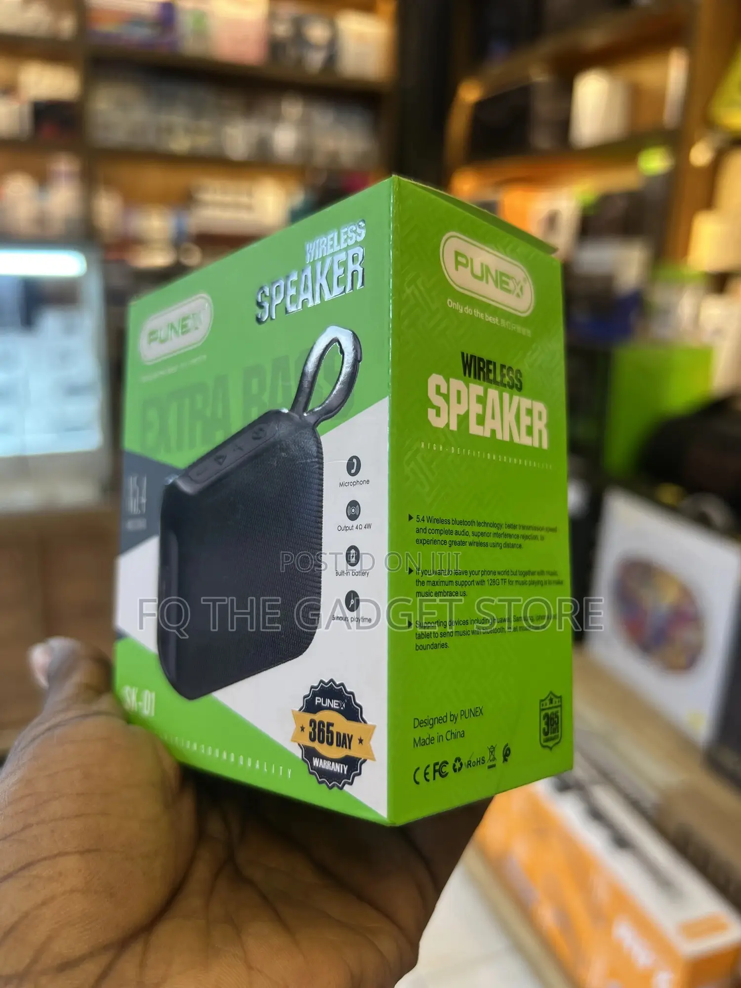 Punex Portable Wireless Speaker Sk-01