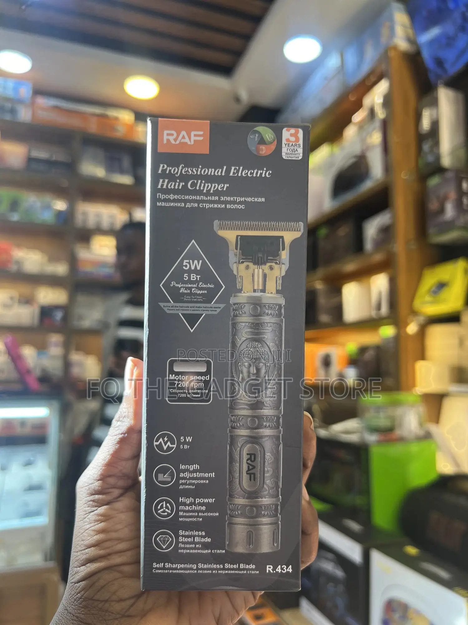 Raf R.434 Professional Electric Hair Clipper.