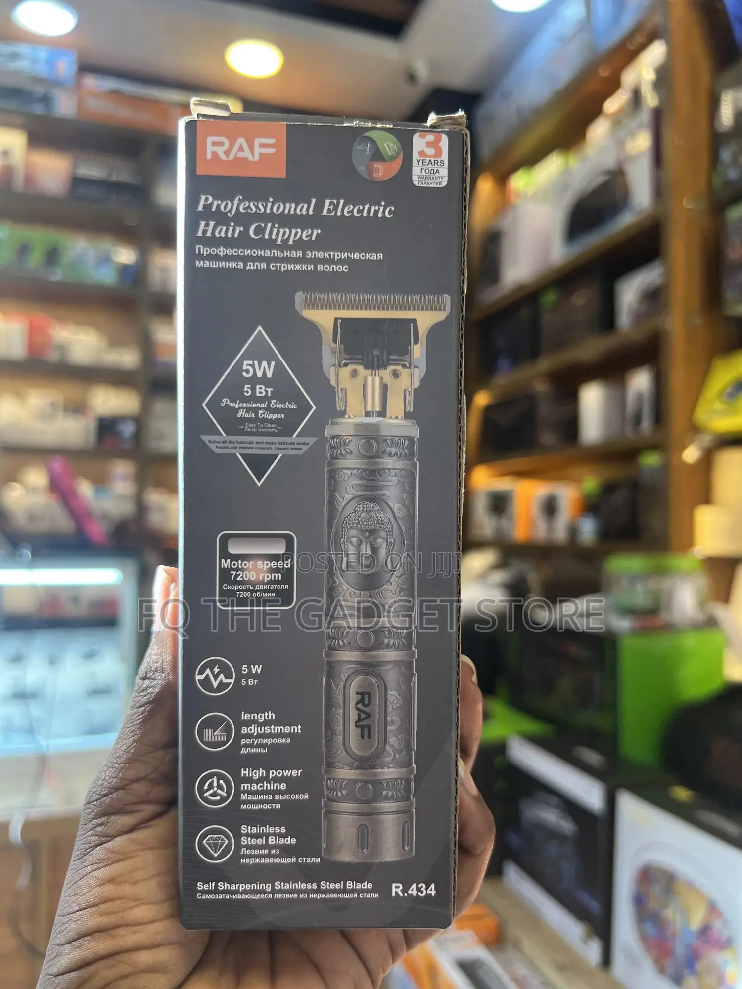Raf R.434 Professional Electric Hair Clipper.