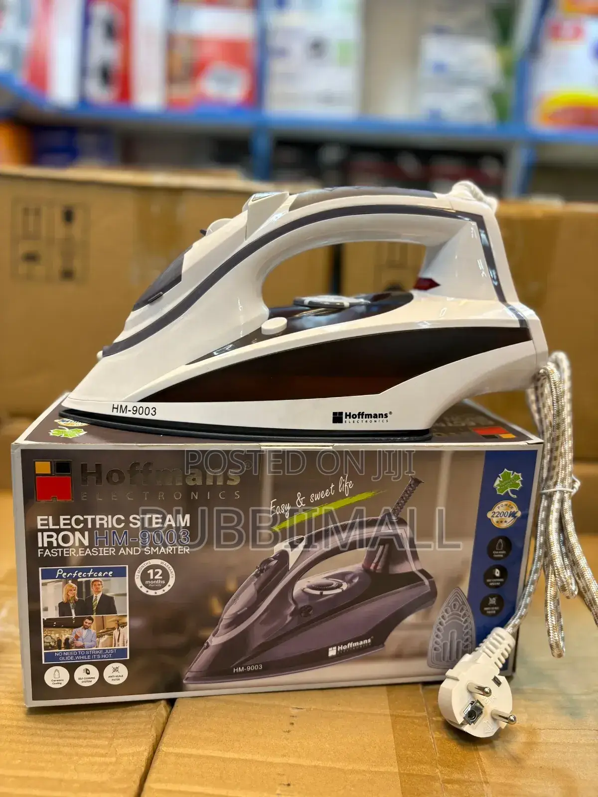 Hoffmans Steam Iron 9003