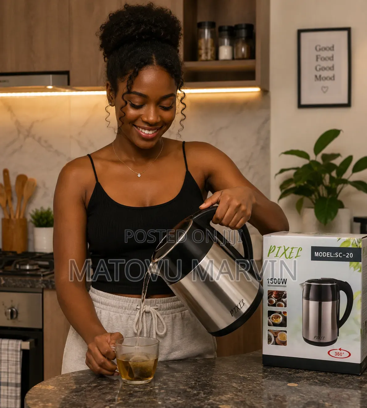 Pixel Electric Kettle 2.5l