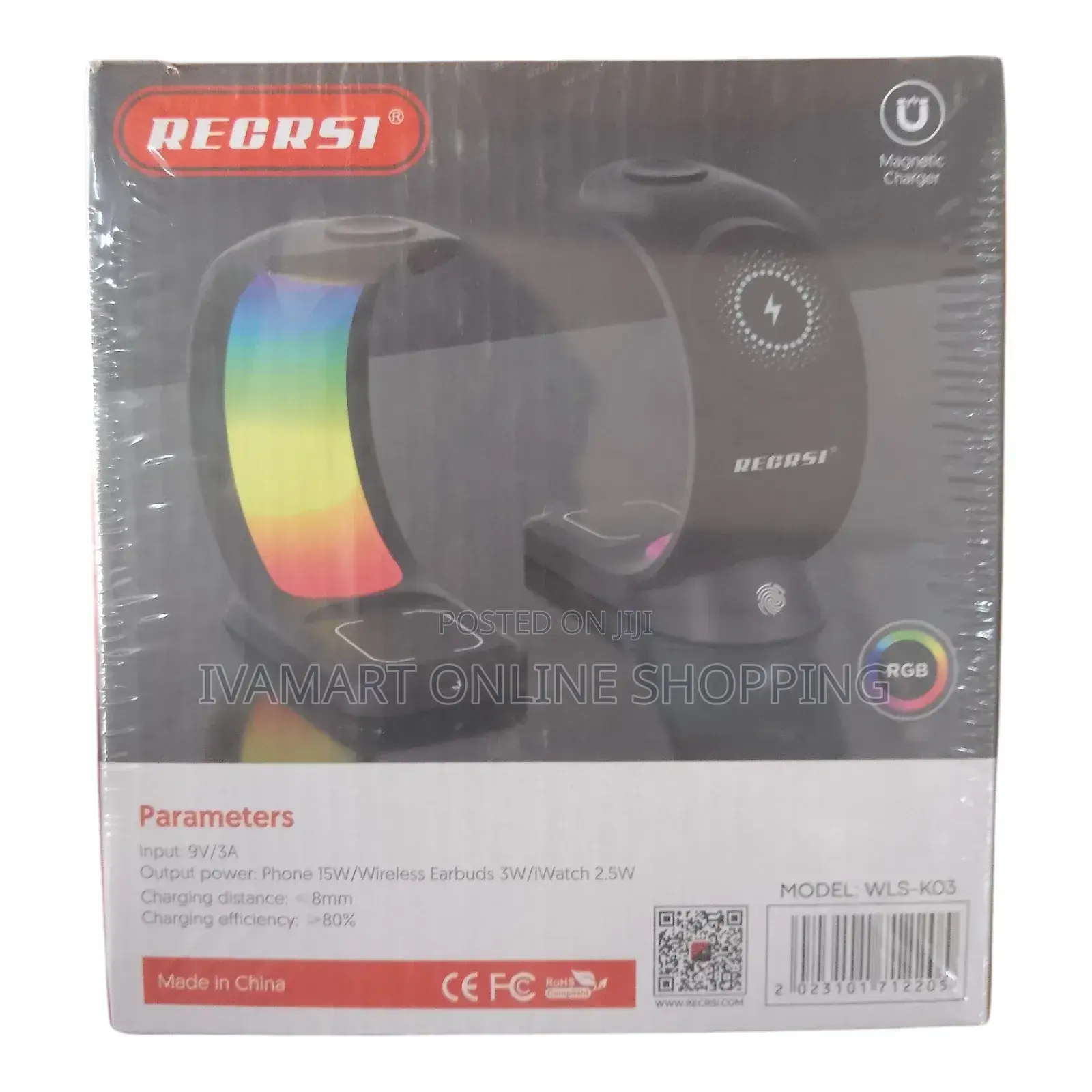 Recrsi 3-in-1 RGB Magnetic Wireless Charger – WLS-