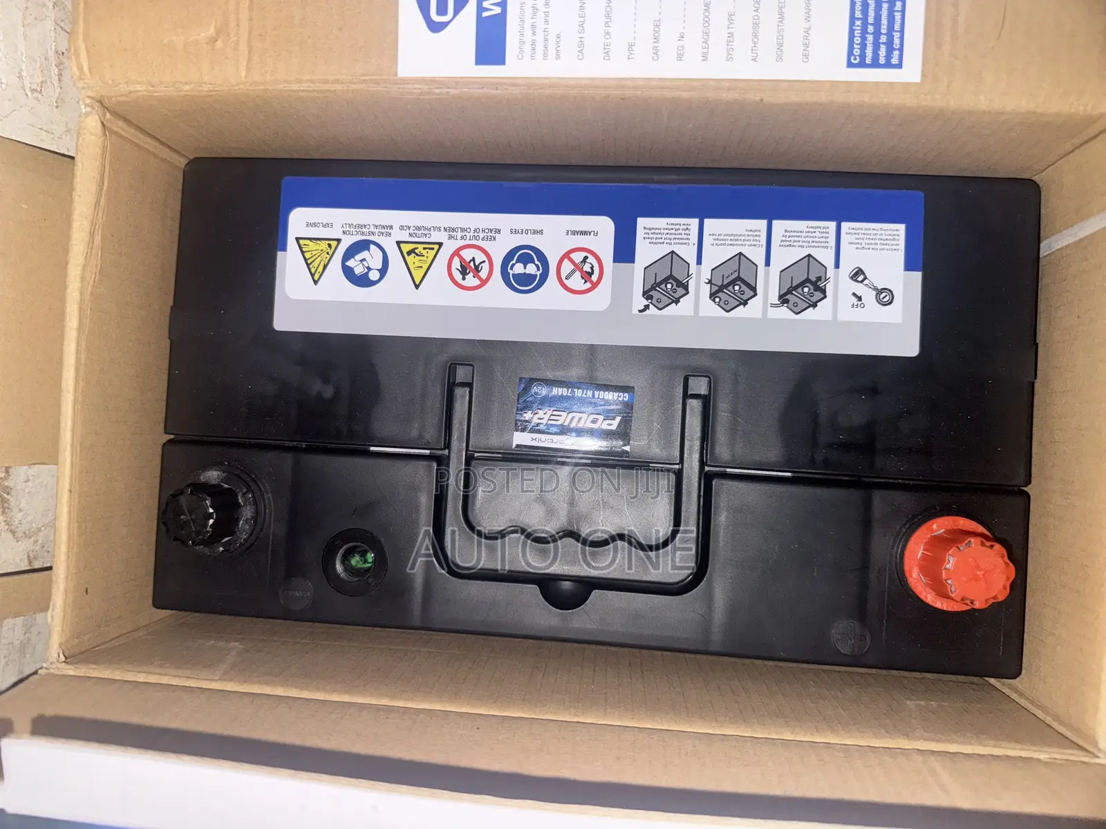 N70l 70ah Power+ Battery