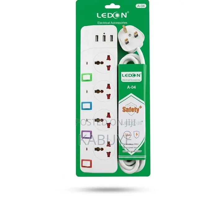 Ledon 4-Way Extension Cable