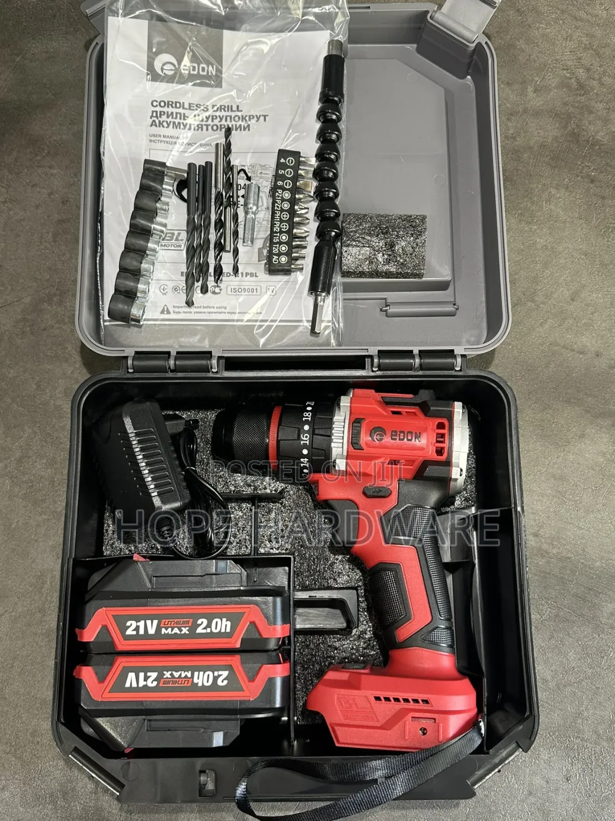 Cordless Drills(Brushless) Set