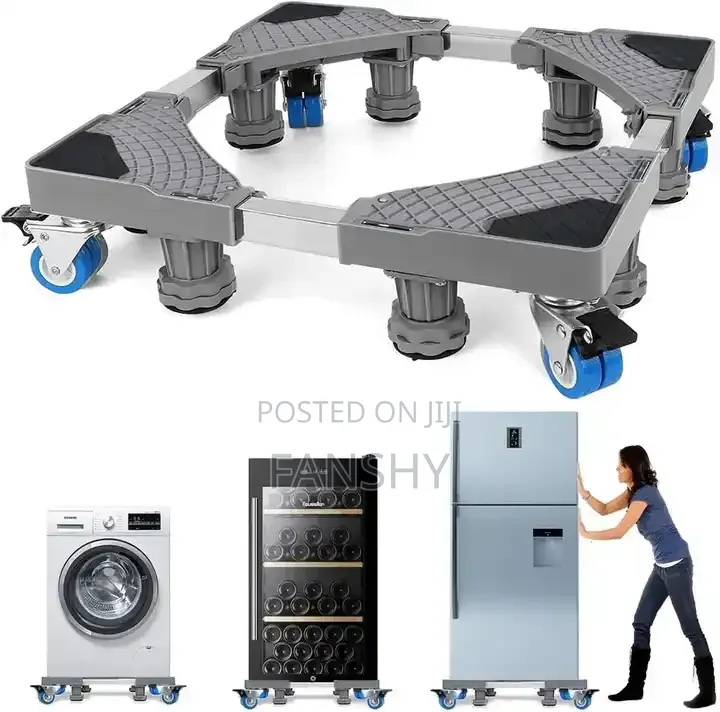 Original Adjustable Base Fridge Stand/Washing Machine Stand Reinforced