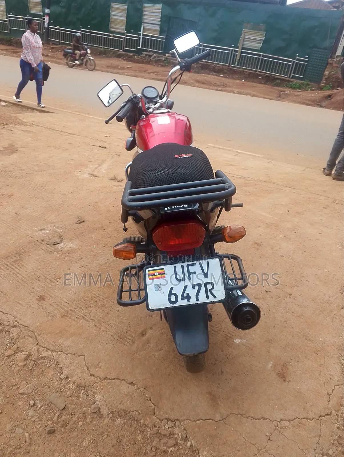 Hero Hunter 125 2023 Red