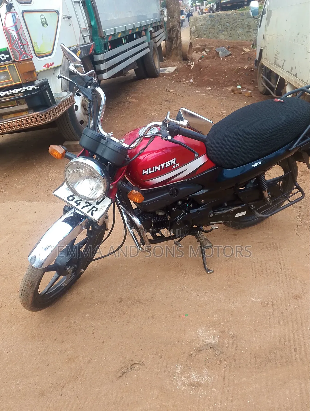 Hero Hunter 125 2023 Red