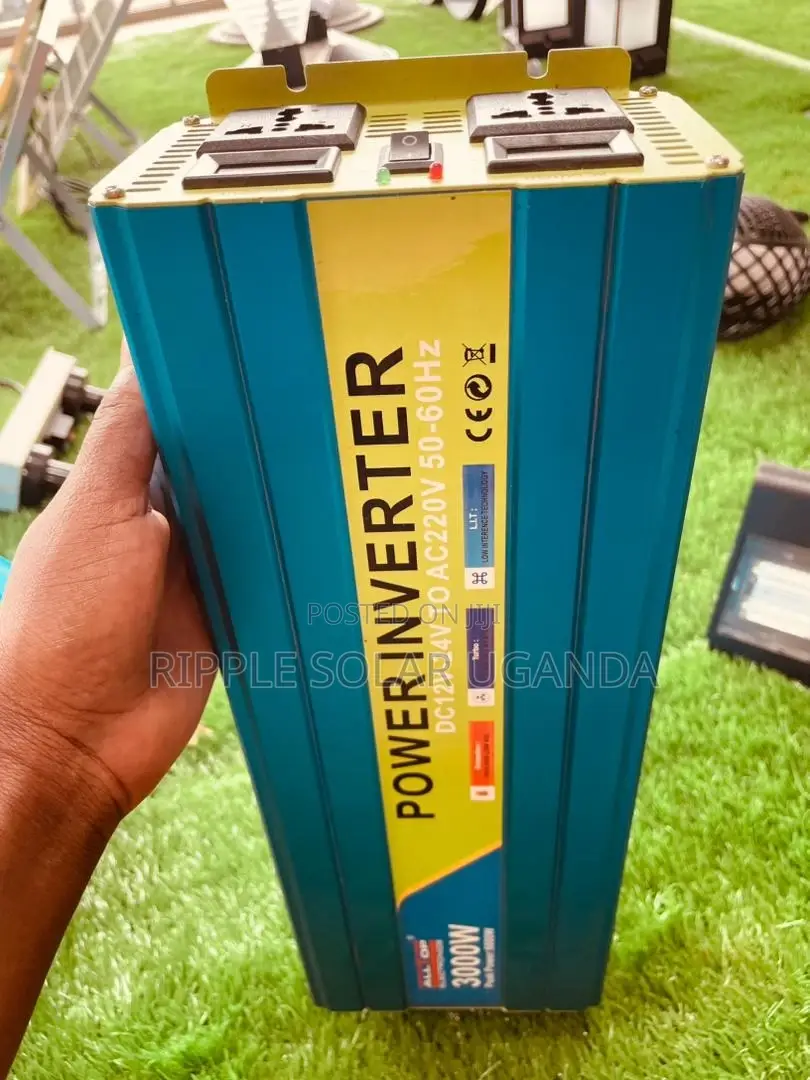 3000w Power Inverter 24v to 220v Off Grid Backup System