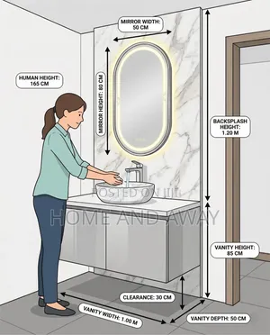 Bathroom Vanity Cabinets Full Set-Up From 1,500,000/- In Any Colour