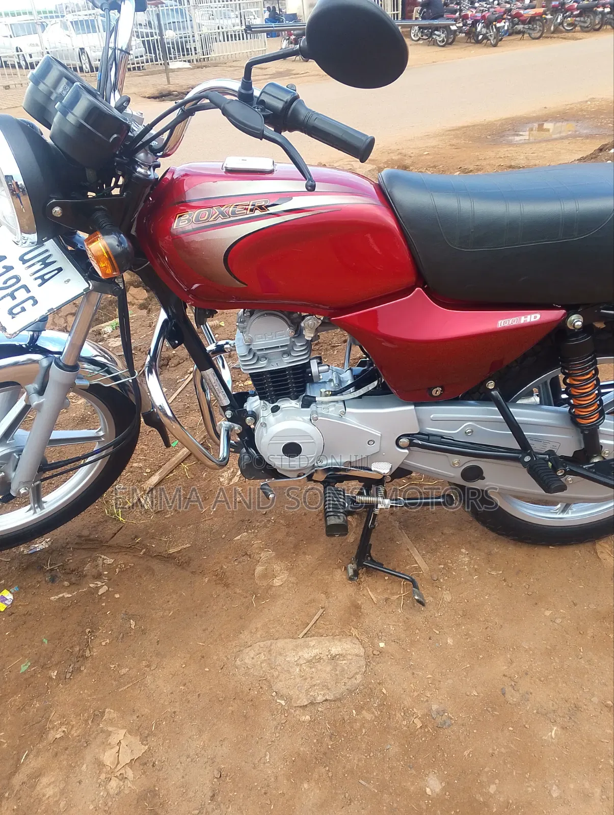 Bajaj Boxer 100 2025 Red