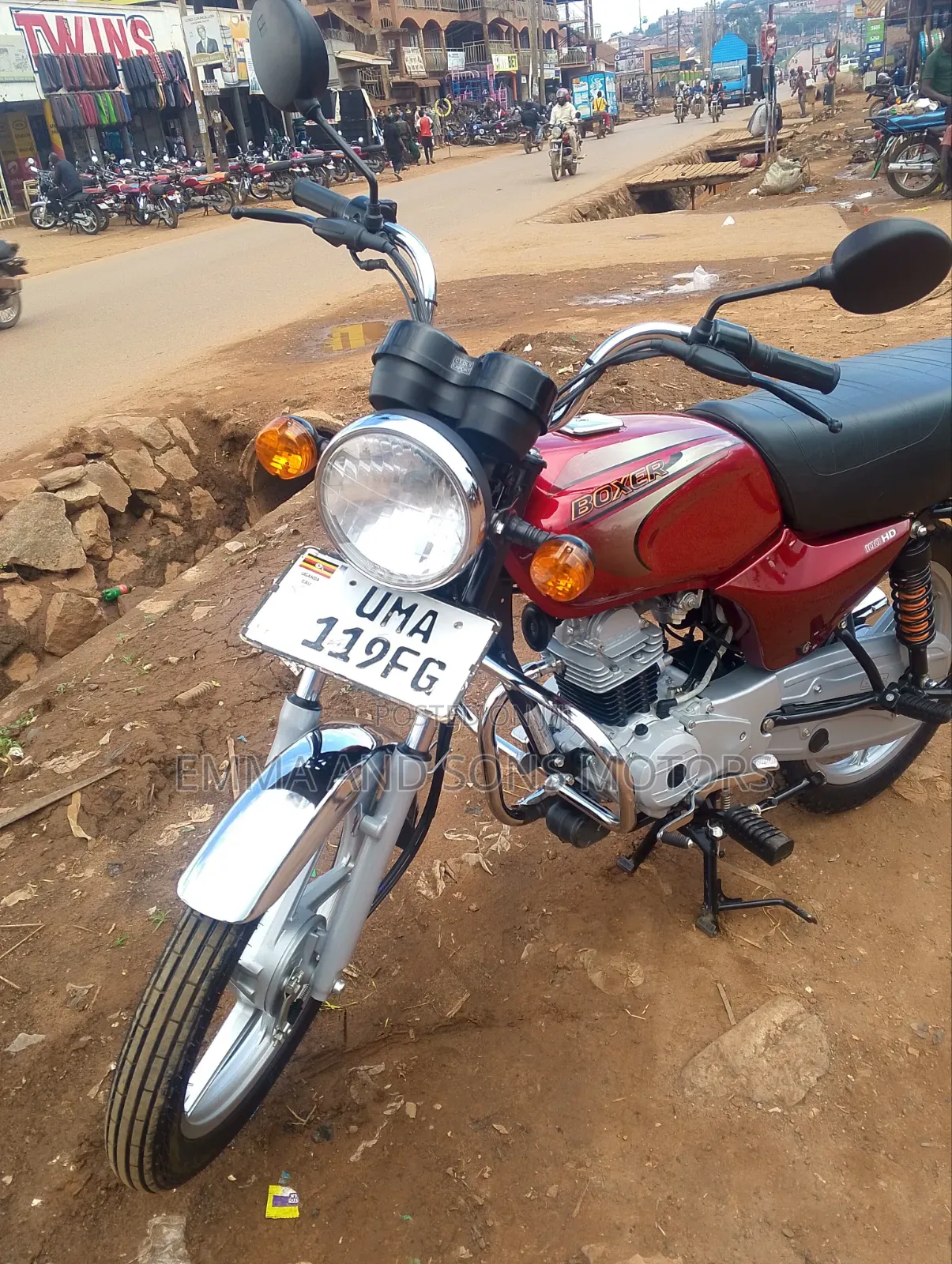 Bajaj Boxer 100 2025 Red