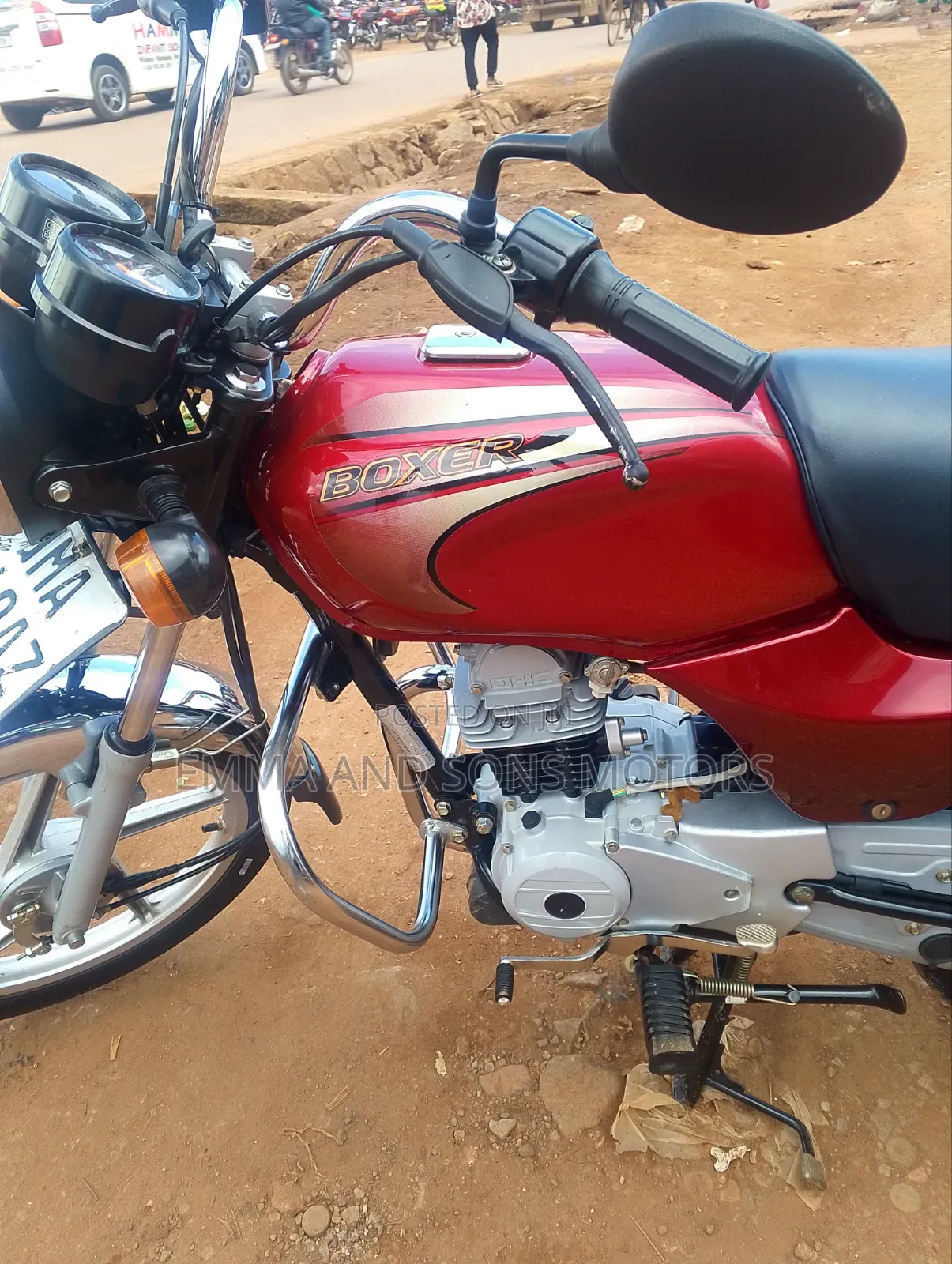 Bajaj Boxer 100 2025 Red