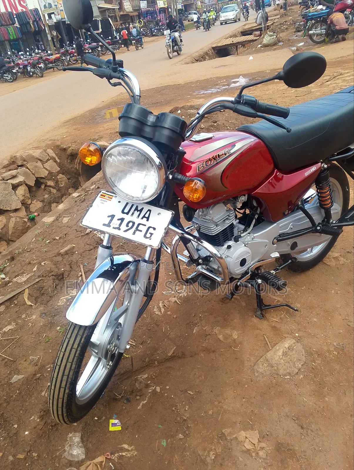 Bajaj Boxer 100 2025 Red