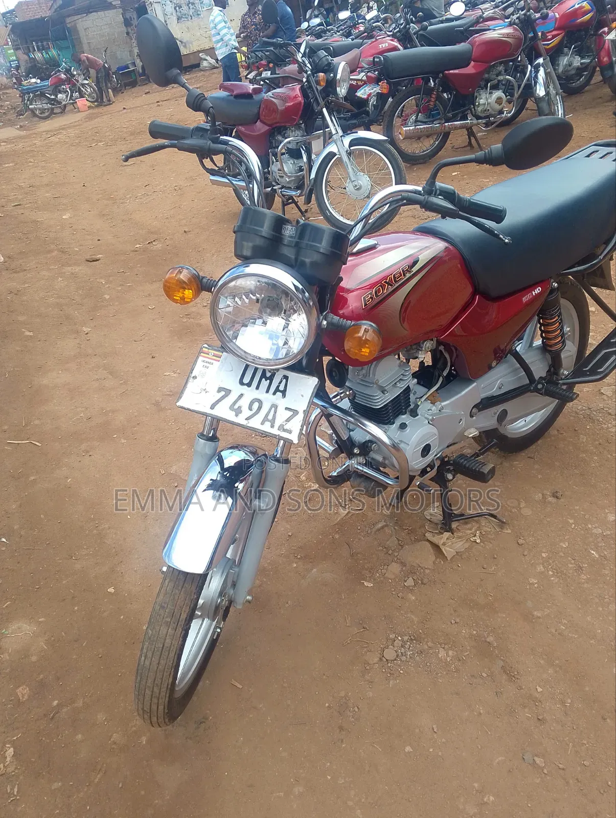 Bajaj Boxer 100 2025 Red