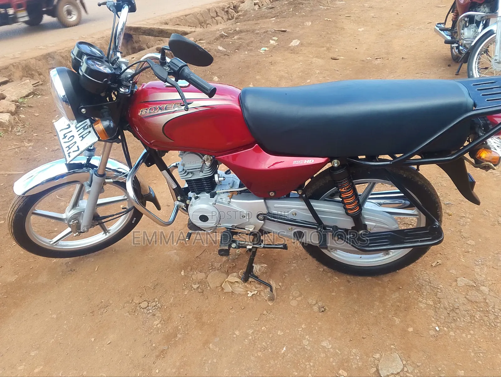 Bajaj Boxer 100 2025 Red
