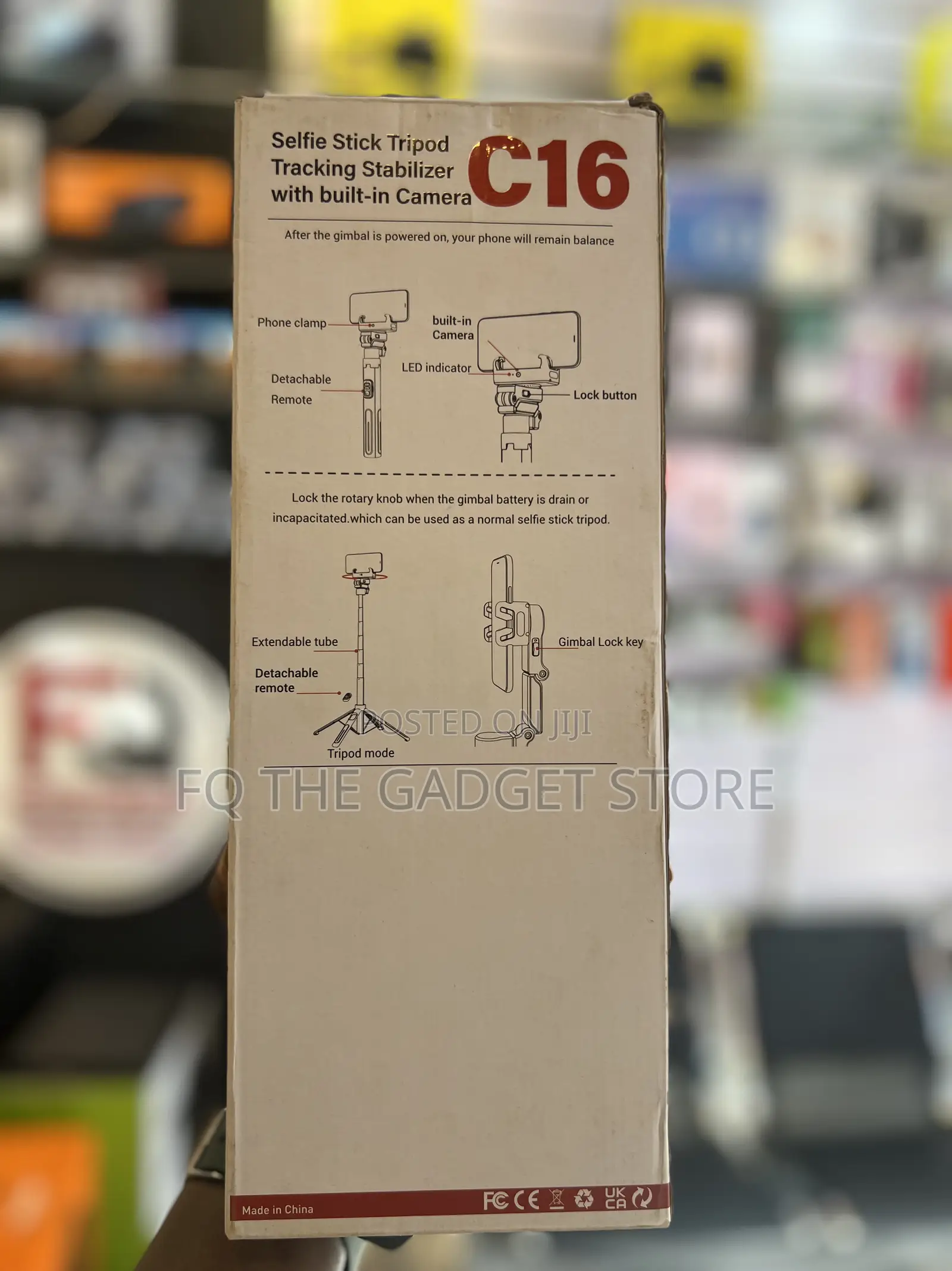 C16 Ai Face-Tracking Tripod Selfie Stick