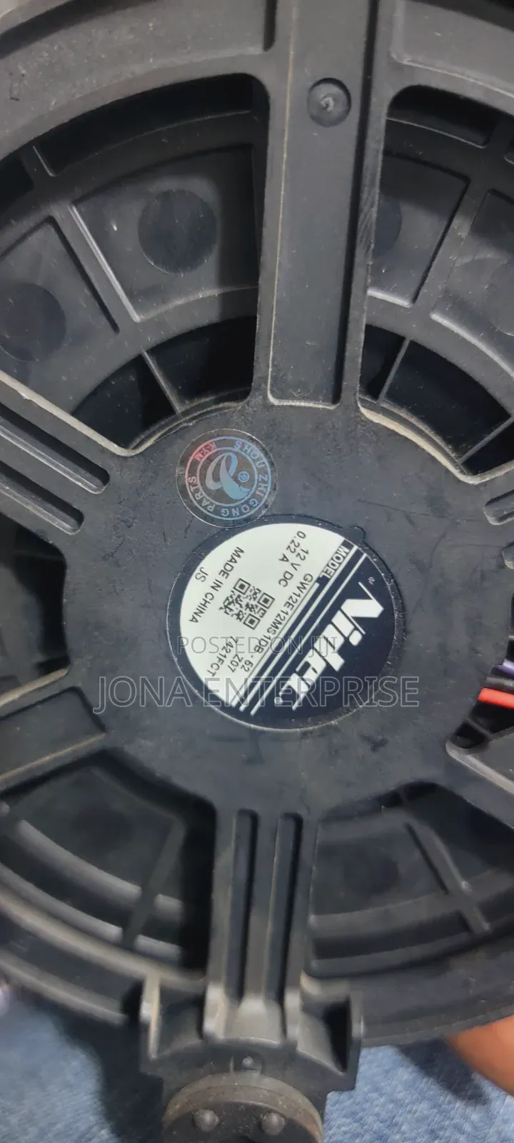 Dc Fan for Refrigerator 12v