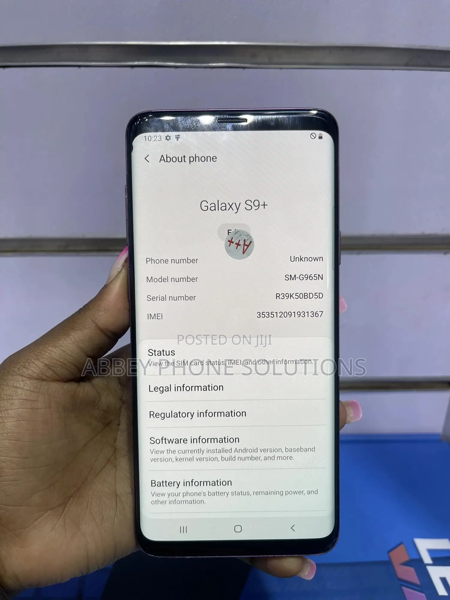 Samsung Galaxy S9 Plus 64 GB