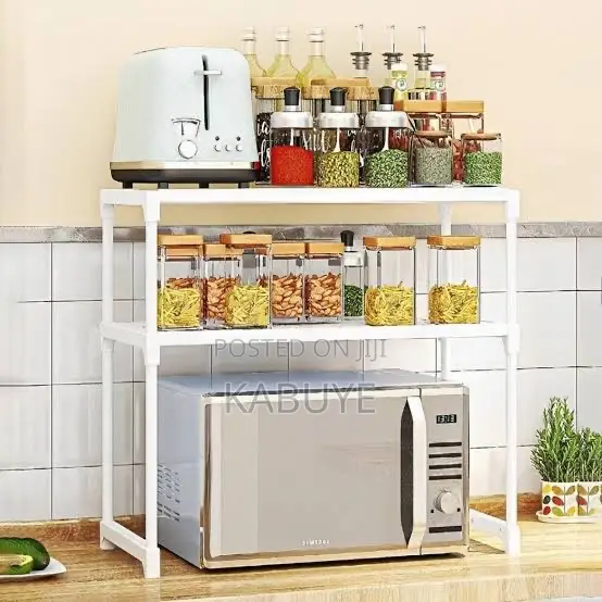 Versatile Multi-Tier Kitchen Storage Rack