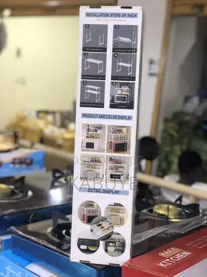 Versatile Multi-Tier Kitchen Storage Rack