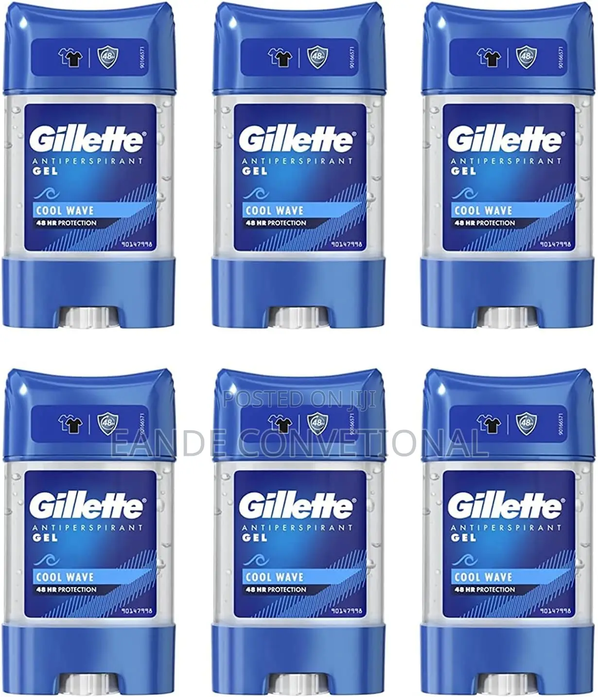 Gillette Clear Gel Cool Wave Antiperspirant Deodorant for Men 70ml