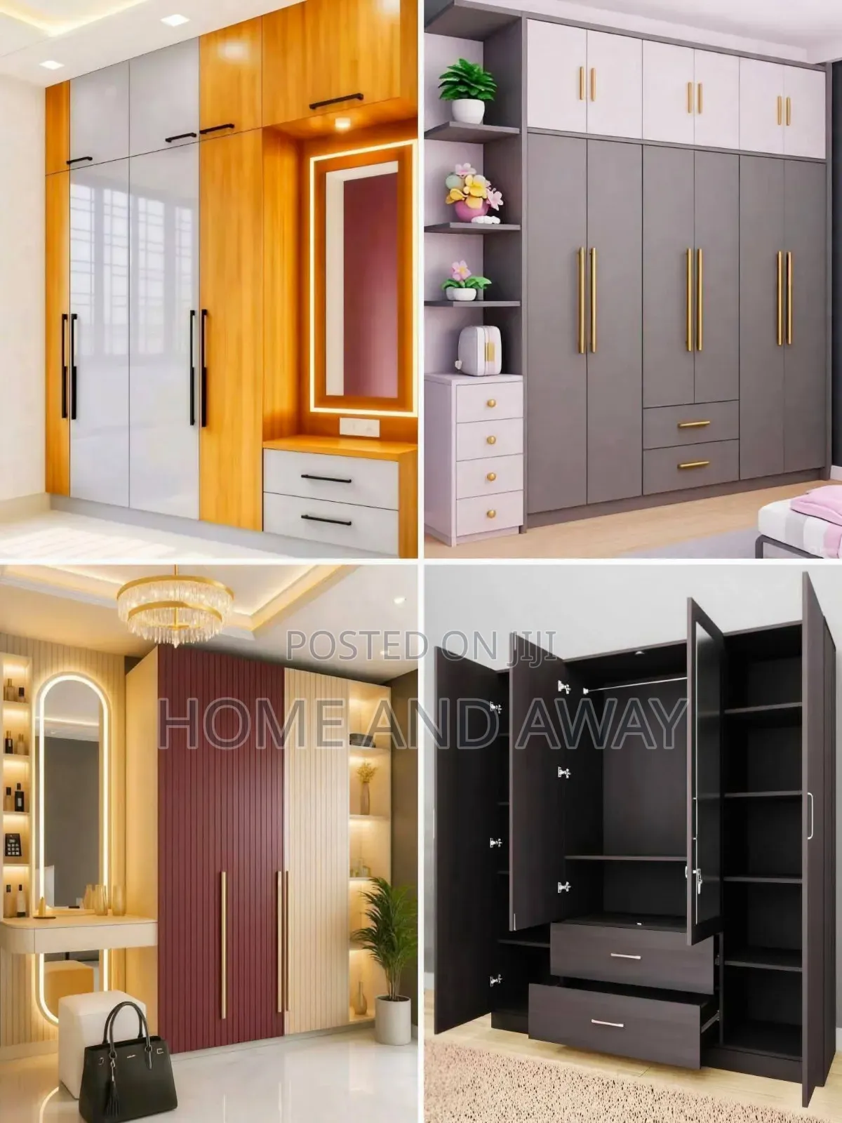 Latest Wardrobes Designs From 855,000/- Per Running Meter Any Design