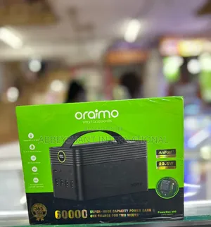 Oraimo Powerbox High-Capacity Portable Power Bank 60000amp Power Bank