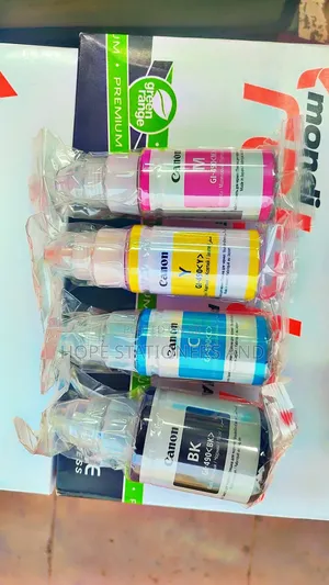 Canon 490 Ink - Original 4 Bottles