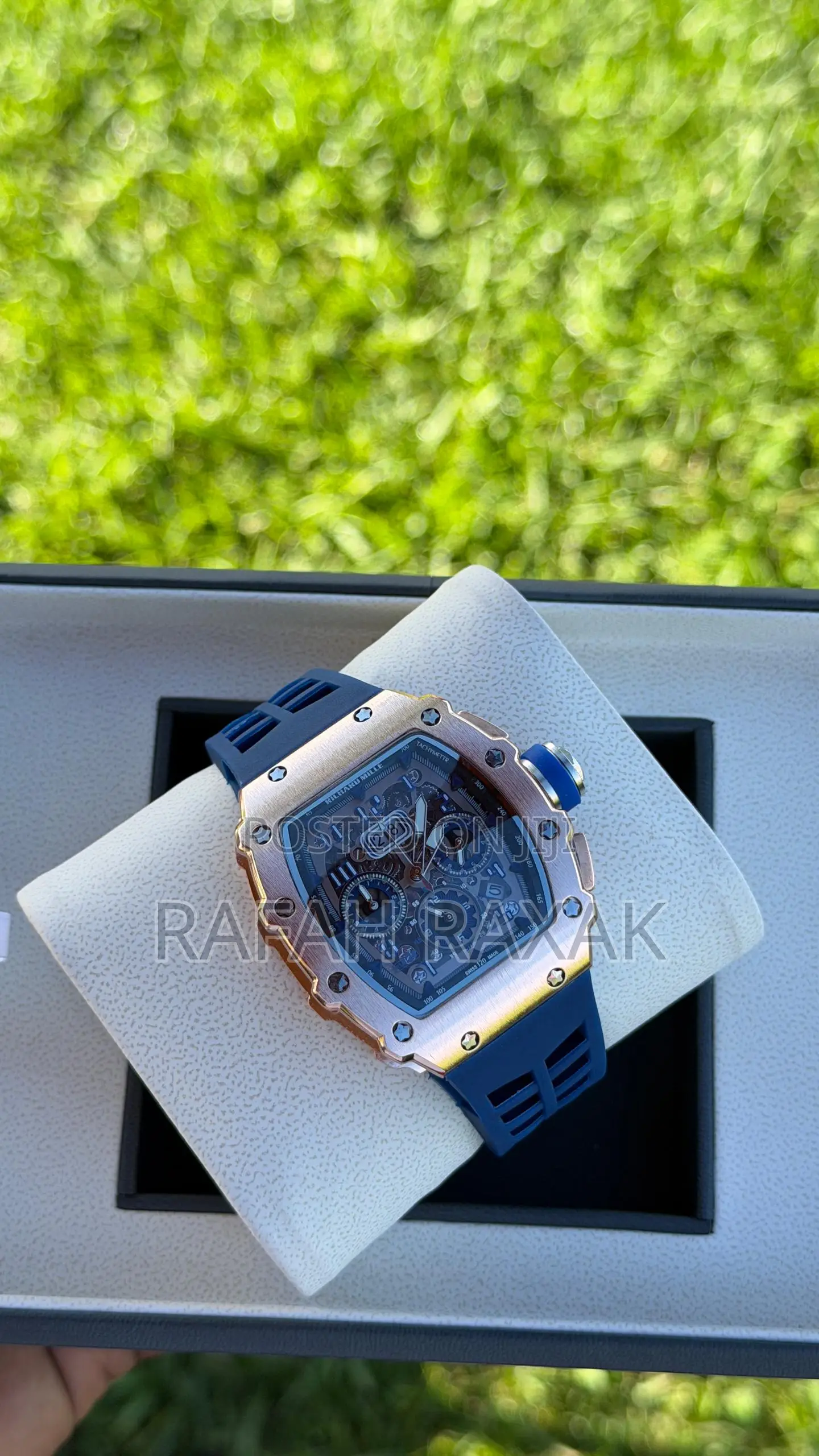 Navy Blue Strap Version of Richard Mille Rm Men’S Timepiece